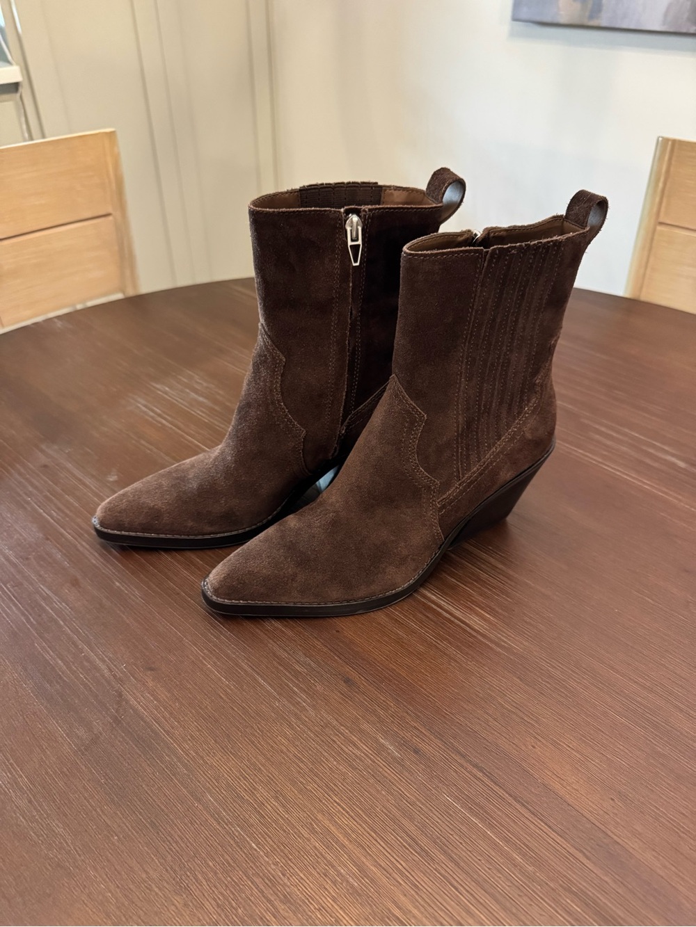 Dolce Vita Brown Suede Vaydin Bootie